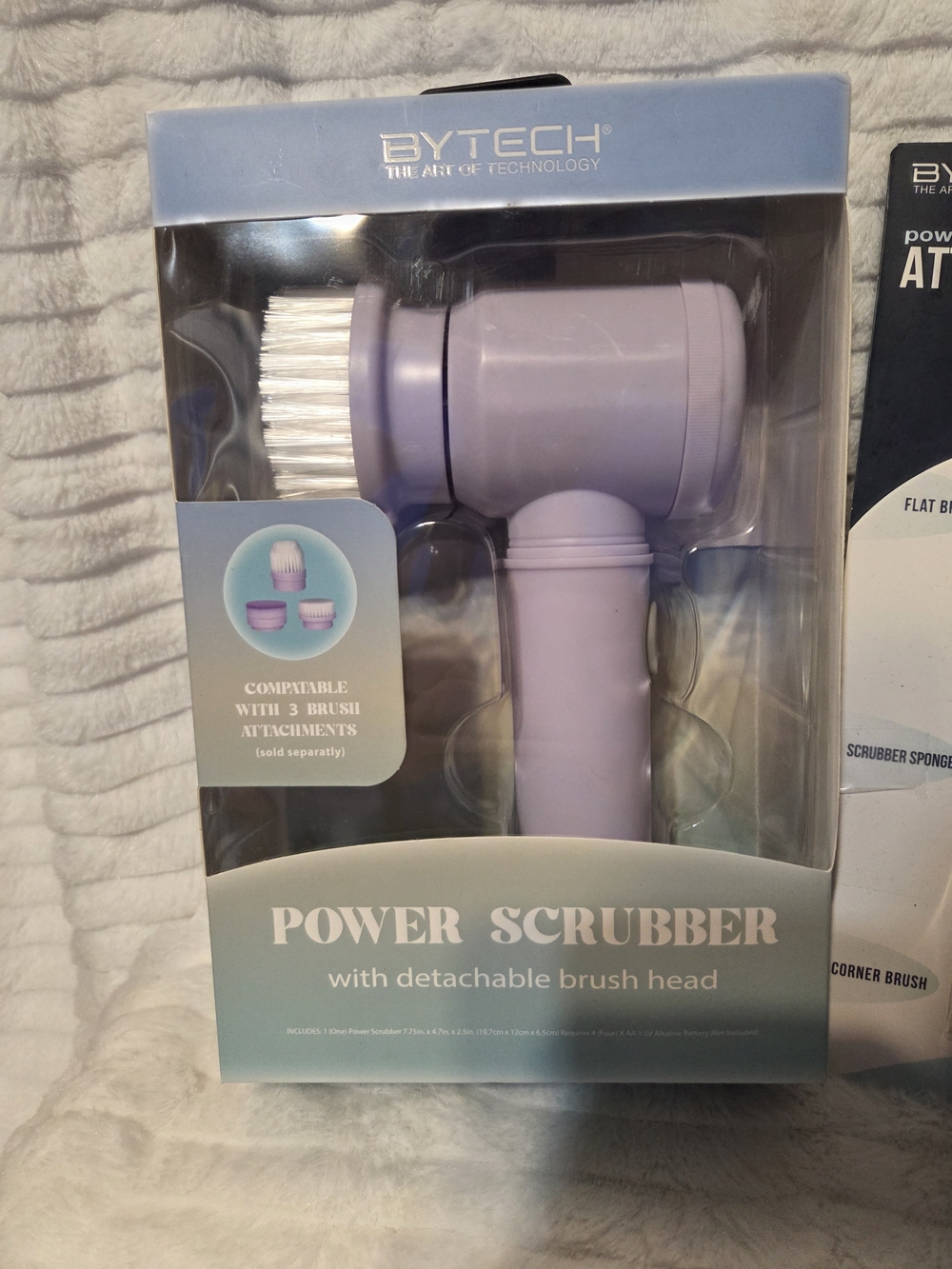 Nib Power Scrubber with Detachable Brush Head And Attachment set - Picture 2 of 6